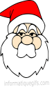 Clipart tete st Nicolas