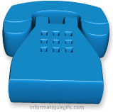 clip art telephone 3D