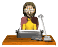 clipart femme de bureau