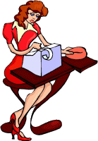 La secretaire qui fait ses ongles