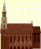 illustration eglise de village