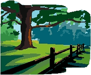  clipart paysage campagne