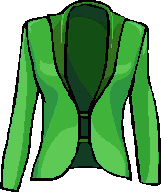 une veste verte