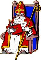 image saint nicolas avec livre