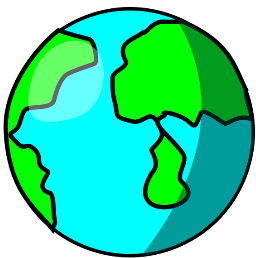 clip art globe