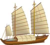 clip art boat a voile