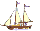 Gif anime bateau a voile