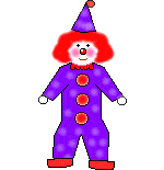 Animation clown qui rougit vite
