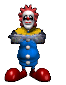 Un clown qui fabrique des animaux avec un ballon