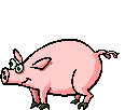 Gifs animes cochon rose