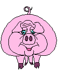 Un gros cochon rose