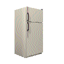 Gifs animes refrigerateur avec un congelateur