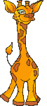 Gif anime girafe