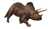 gif anime dinosaure triceratops