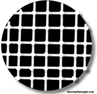Illusion optique boule noire