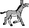 une animation gif ane gris
