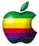 Gifs Apple logo de couleurs