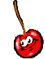 gifs animes fruit souriant