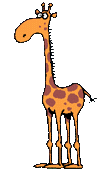 Gifs animes girafe