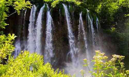 Une cascade de la croatia