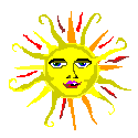 Animated gif sun
