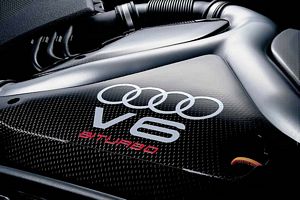 Fond ecran Audi V6 Turbo