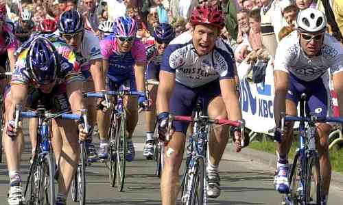 des cyclistes