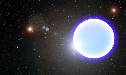 Planete Uranus et etoiles