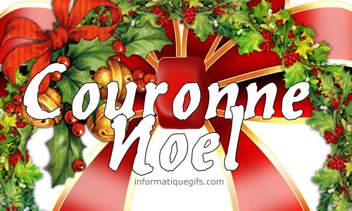 photo couronne de noel