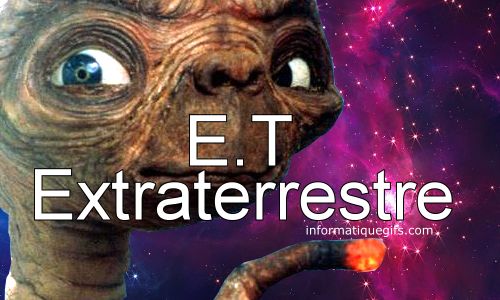 photo et extraterrestre