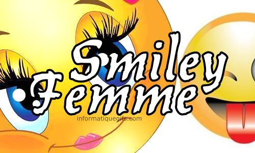 smiley femme