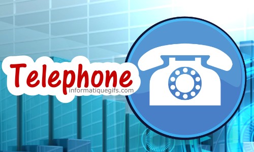 Un telephone fixe avec technologie