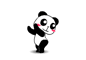 smiley panda