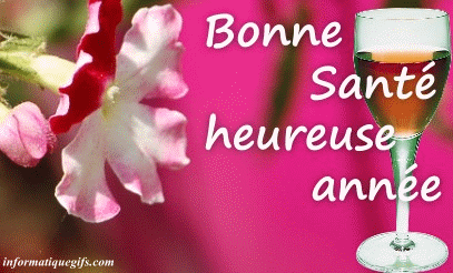 Bonne santé et bonne année