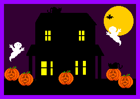 Des fantomes et des citrouilles de Halloween