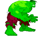 Gif animé Hulk dessin animé