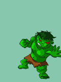Gif animé Hulk monstre