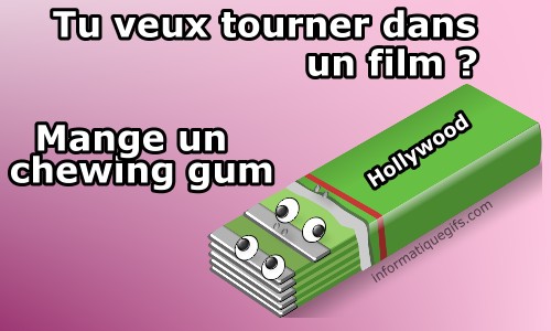 Paquet de chewing gum