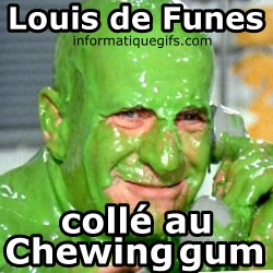 Louis de funes usine a chewing gum