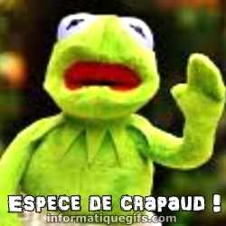 Une espece de crapaud