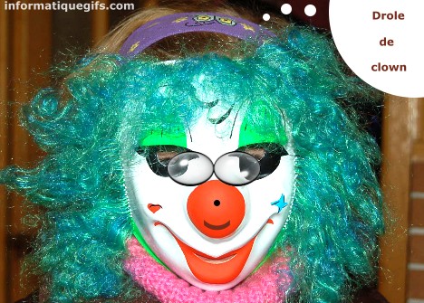 Image humour clown comique