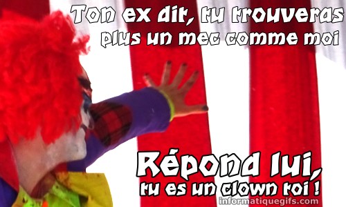 Clown avec chapiteau