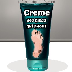 creme pieds qui puent