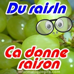 Raison vert