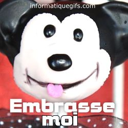 Mickey avec grande langue