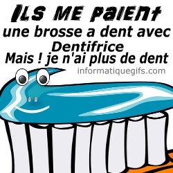 Brosse a dent et dentifrice