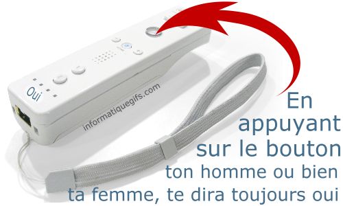 Telecommande Wii insolite