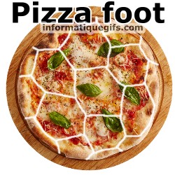 Pizza pour le foot