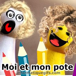 Moi et mon pote