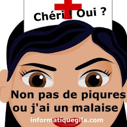 infirmière avec piqure